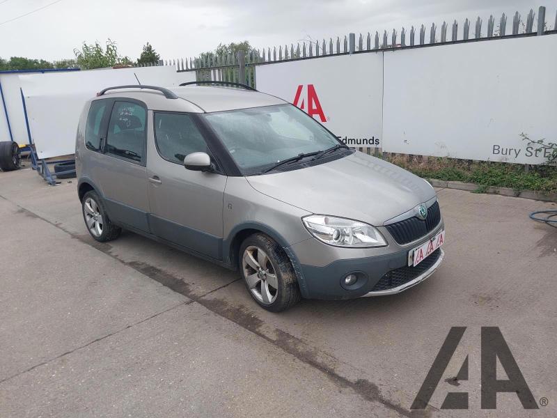 2012 SKODA ROOMSTER SCOUT TDI CR 1598cc TURBO DIESEL MANUAL 5 Speed 5 DOOR MPV