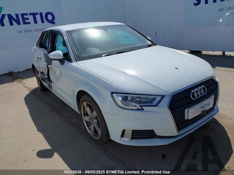 2019 AUDI A3 SPORTBACK TFSI SPORT 35 1498cc TURBO PETROL MANUAL 6 Speed 5 DOOR HATCHBACK
