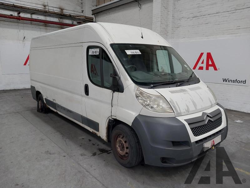 2011 CITROEN RELAY 35 L3H2 120 LWB HR 2198cc TURBO DIESEL MANUAL 6 Speed PANEL VAN