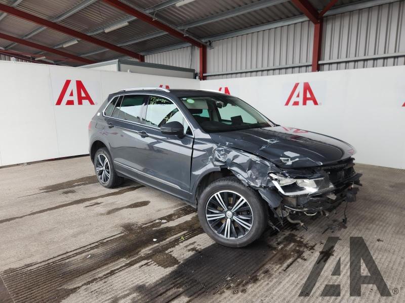 2018 VOLKSWAGEN TIGUAN SE NAVIGATION TDI 1968cc TURBO DIESEL MANUAL 6 Speed 5 DOOR ESTATE