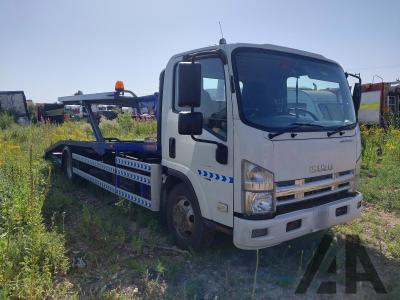 Image of 2015 ISUZU FORWARD N75190 L (75 TON) 5193cc TURBO DIESEL AUTOMATIC 2 DOOR CHASSIS CAB