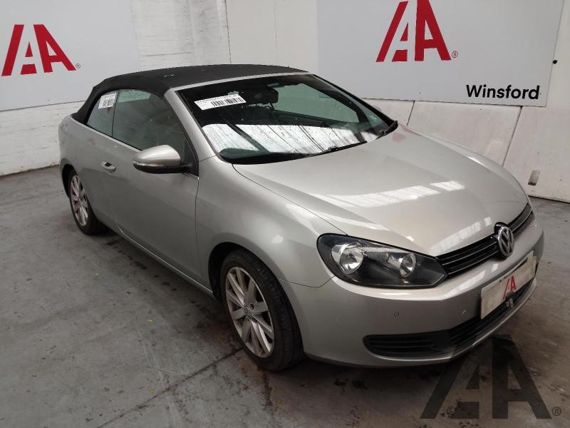 2014 VOLKSWAGEN GOLF SE TDI BLUEMOTION TECHNOLOGY 1598cc TURBO DIESEL MANUAL 5 Speed 2 DOOR CONVERTIBLE