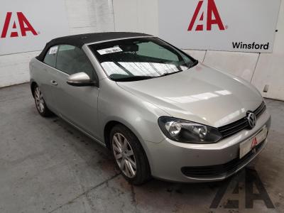 2014 VOLKSWAGEN GOLF SE TDI BLUEMOTION TECHNOLOGY 1598cc TURBO DIESEL MANUAL 5 Speed 2 DOOR CONVERTIBLE