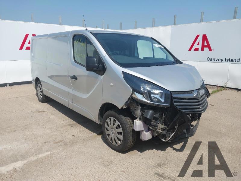 2017 VAUXHALL VIVARO L2H1 2900 SPORTIVE CDTI 1598cc TURBO DIESEL MANUAL 6 Speed PANEL VAN
