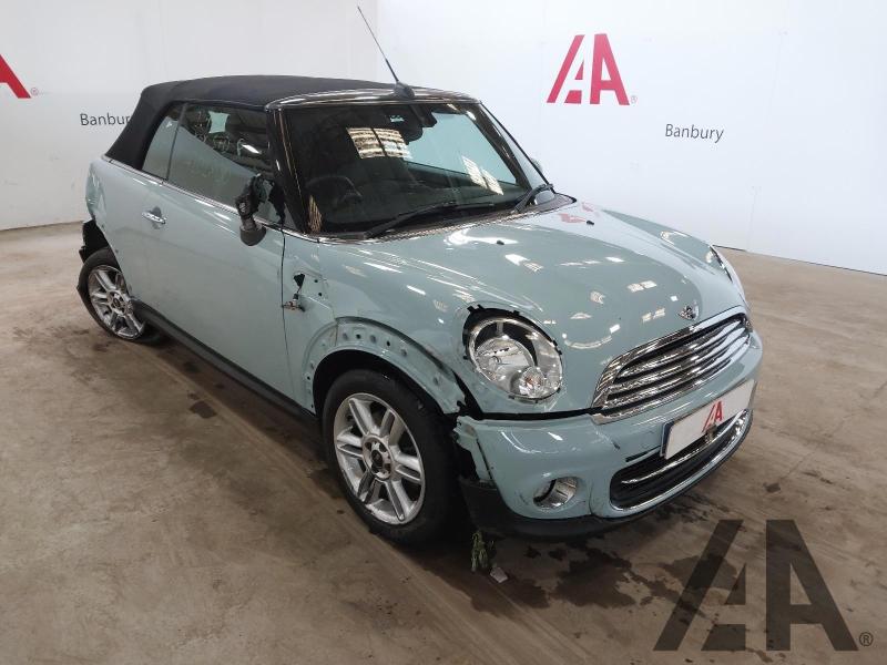 2014 MINI CONVERTIBLE COOPER 1598cc PETROL MANUAL 6 Speed 2 DOOR CONVERTIBLE