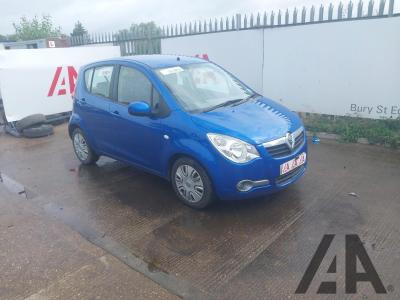 Image of 2011 VAUXHALL AGILA S AC 1242cc PETROL AUTOMATIC 4 Speed 5 DOOR HATCHBACK