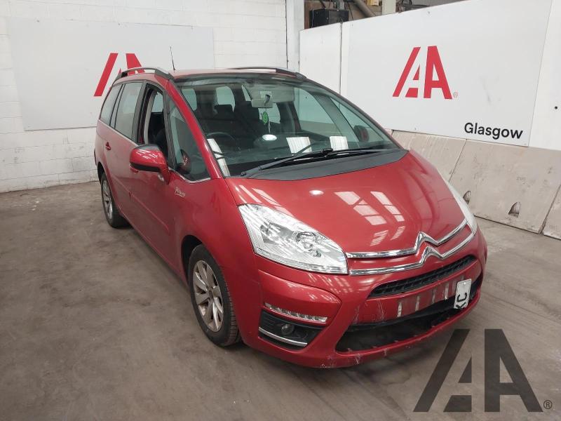 2011 CITROEN C4 PICASSO GRAND VTR PLUS HDI 1560cc TURBO DIESEL MANUAL 6 Speed 5 DOOR MPV