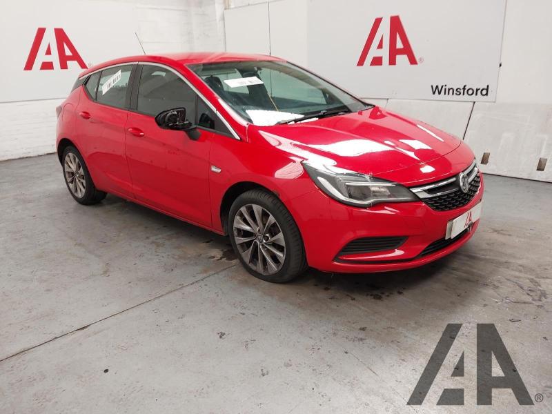 2016 VAUXHALL ASTRA ENERGY 1399cc PETROL MANUAL 5 Speed 5 DOOR HATCHBACK