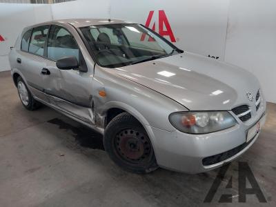 Image of 2003 NISSAN ALMERA S 1497cc PETROL MANUAL 5 Speed 5 DOOR HATCHBACK