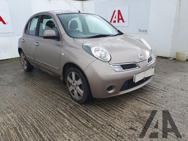2009 NISSAN MICRA ACENTA 1240cc PETROL MANUAL 5 Speed 5 DOOR HATCHBACK
