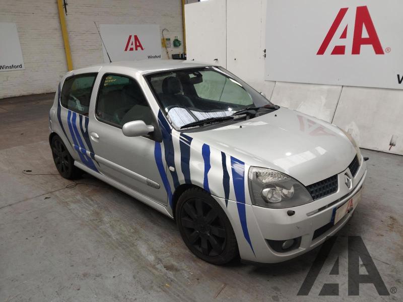2004 RENAULT CLIO RENAULTSPORT 182 16V 1998cc PETROL MANUAL 3 DOOR HATCHBACK