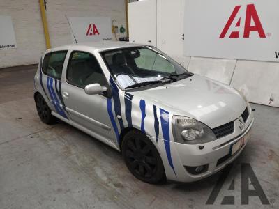 Image of 2004 RENAULT CLIO RENAULTSPORT 182 16V 1998cc PETROL MANUAL 3 DOOR HATCHBACK