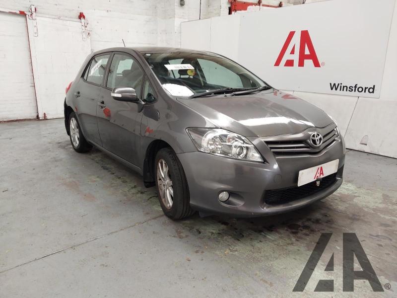 2012 TOYOTA AURIS TR VALVEMATIC 1598cc PETROL MANUAL 6 Speed 5 DOOR HATCHBACK