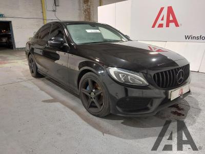 Image of 2017 MERCEDES C-CLASS C 220 D AMG LINE 2143cc TURBO DIESEL AUTOMATIC 4 DOOR SALOON