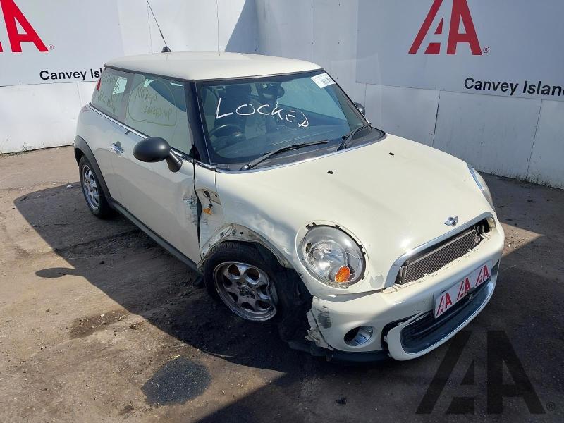 2012 MINI HATCH ONE 1598cc PETROL MANUAL 6 Speed 3 DOOR HATCHBACK