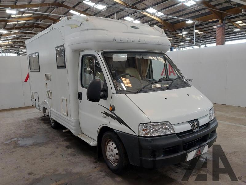 2004 PEUGEOT BOXER 330 LX MWB HDI 2179cc TURBO DIESEL MANUAL MOTORHOME