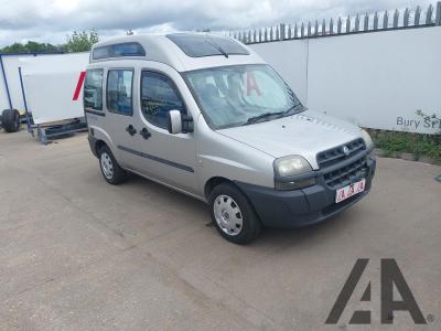 Image of 2005 FIAT DOBLO ACTIVE MULTIJET 16V 1248cc TURBO DIESEL MANUAL 5 Speed 5 DOOR MOTORHOME