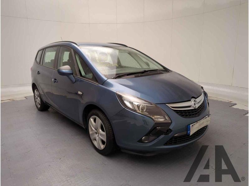 2014 VAUXHALL ZAFIRA TOURER EXCLUSIV 1364cc TURBO PETROL MANUAL 6 Speed 5 DOOR MPV