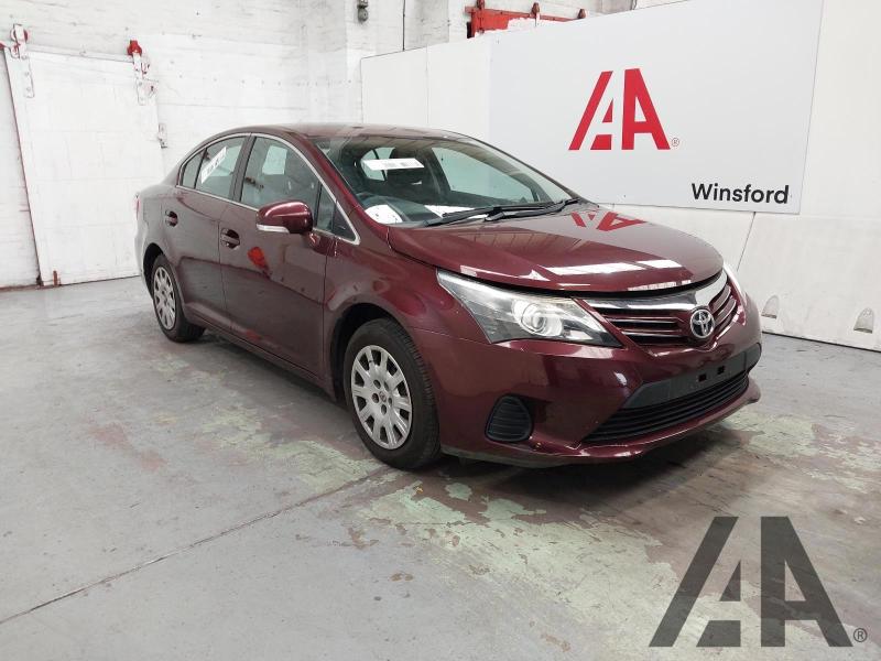 2015 TOYOTA AVENSIS D-4D ACTIVE 1998cc TURBO DIESEL MANUAL 6 Speed 4 DOOR SALOON