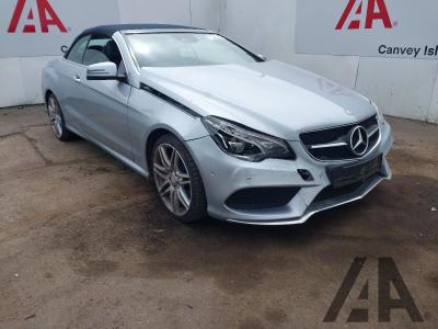 Image of 2017 MERCEDES E-CLASS E 220 D AMG LINE EDITION 2143cc TURBO DIESEL AUTOMATIC 2 DOOR CONVERTIBLE