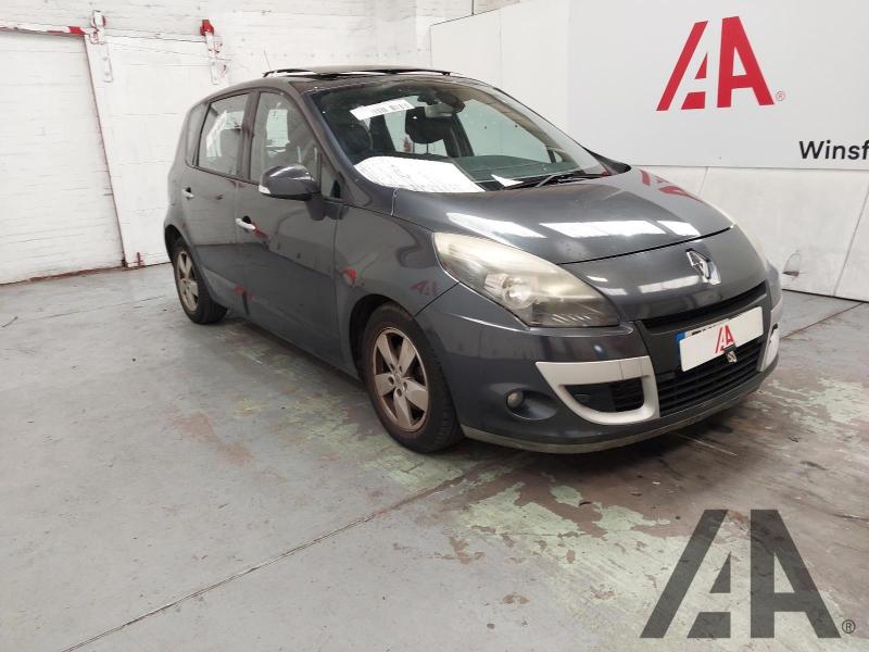 2010 RENAULT SCENIC DYNAMIQUE TOMTOM DCI 1870cc TURBO DIESEL MANUAL 6 Speed 5 DOOR MPV