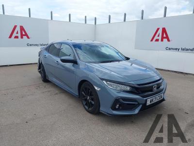 Image of 2021 HONDA CIVIC VTEC EX SPORT LINE 988cc TURBO PETROL MANUAL 5 DOOR HATCHBACK