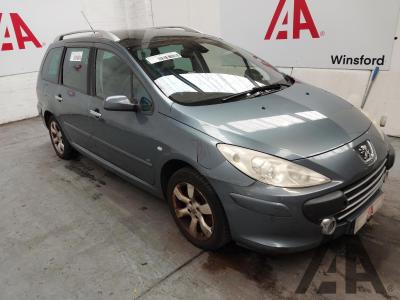 2006 PEUGEOT 307 SW SE HDI 1997cc TURBO DIESEL MANUAL 6 Speed 5 DOOR ESTATE