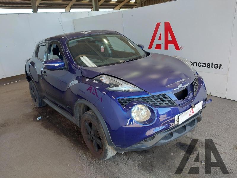 2016 NISSAN JUKE VISIA 1598cc PETROL MANUAL 5 DOOR HATCHBACK