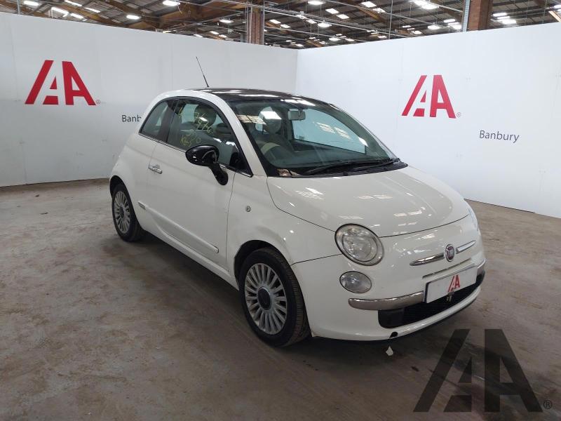 2012 FIAT 500 LOUNGE DUALOGIC 1242cc PETROL SEMI AUTO 3 DOOR HATCHBACK
