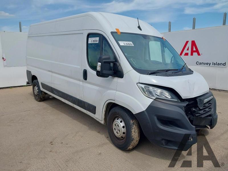 2022 VAUXHALL MOVANO CANDRIVE LIGHT BLUE HDI 2179cc TURBO DIESEL MANUAL PANEL VAN