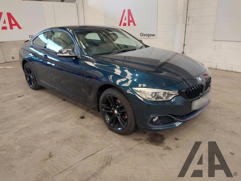 2014 BMW 4 SERIES 420I XDRIVE SPORT 1997cc TURBO PETROL MANUAL 2 DOOR COUPE