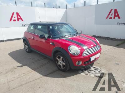 Image of 2007 MINI HATCH COOPER 1598cc PETROL AUTOMATIC 6 Speed 3 DOOR HATCHBACK