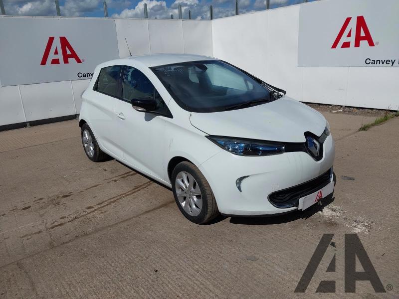 2016 RENAULT ZOE DYNAMIQUE NAV ELECTRIC DIRECT DRIVE 5 DOOR HATCHBACK