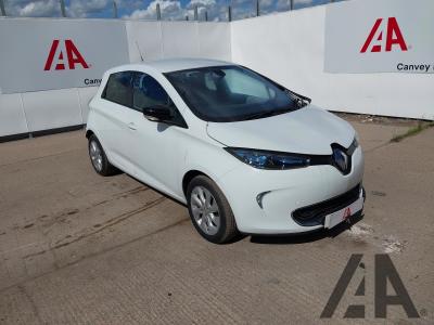 Image of 2016 RENAULT ZOE DYNAMIQUE NAV ELECTRIC DIRECT DRIVE 5 DOOR HATCHBACK