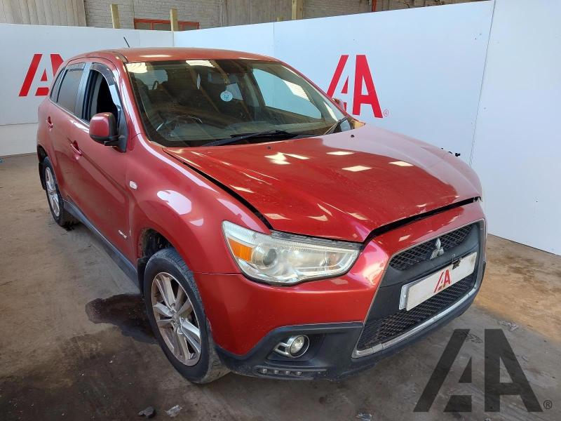 2012 MITSUBISHI ASX DI-D 3 1798cc TURBO DIESEL MANUAL 6 Speed 5 DOOR HATCHBACK