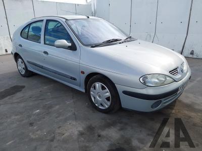 2001 RENAULT MEGANE EXPRESSION 16V 1390cc PETROL MANUAL 5 Speed 5 DOOR HATCHBACK