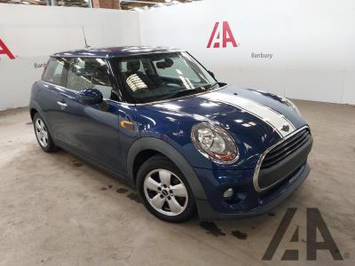 Image of 2016 MINI HATCH ONE D 1496cc TURBO DIESEL MANUAL 6 Speed 3 DOOR HATCHBACK
