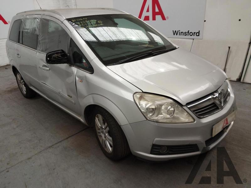 2010 VAUXHALL ZAFIRA DESIGN CDTI 1910cc TURBO DIESEL MANUAL 6 Speed 5 DOOR MPV
