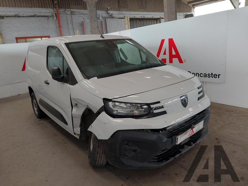 2024 PEUGEOT PARTNER BLUEHDI PROFESSIONAL L1 1499cc TURBO DIESEL MANUAL PANEL VAN