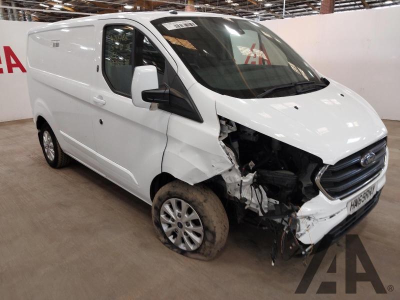 2019 FORD TRANSIT CUSTOM 280 LIMITED P/V L1 H1 1996cc TURBO DIESEL AUTOMATIC 6 Speed PANEL VAN