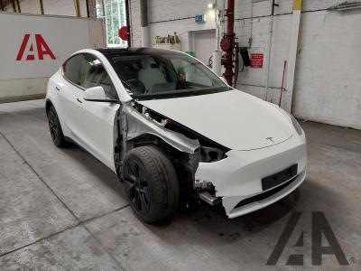 Image of 2024 TESLA MODEL Y LONG RANGE AWD ELECTRIC DIRECT DRIVE 5 DOOR MPV