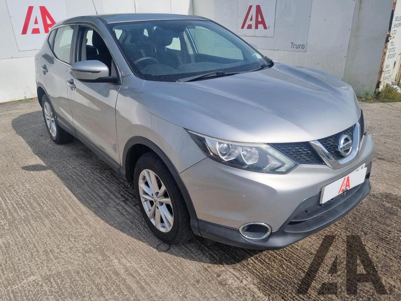 2016 NISSAN QASHQAI DCI ACENTA 1461cc TURBO DIESEL MANUAL 6 Speed 5 DOOR HATCHBACK