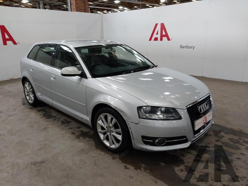 2010 AUDI A3 SPORTBACK TDI SPORT 1968cc TURBO DIESEL SEMI AUTO 6 Speed 5 DOOR HATCHBACK