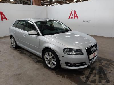 Image of 2010 AUDI A3 SPORTBACK TDI SPORT 1968cc TURBO DIESEL SEMI AUTO 6 Speed 5 DOOR HATCHBACK