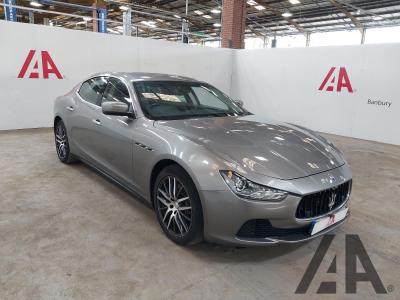 Image of 2015 MASERATI GHIBLI DV6 2987cc TURBO DIESEL AUTOMATIC 8 Speed 4 DOOR SALOON