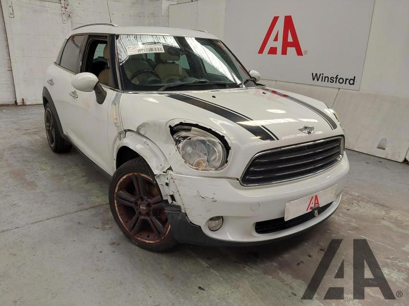 2010 MINI COUNTRYMAN COOPER D 1598cc TURBO DIESEL MANUAL 6 Speed 5 DOOR HATCHBACK