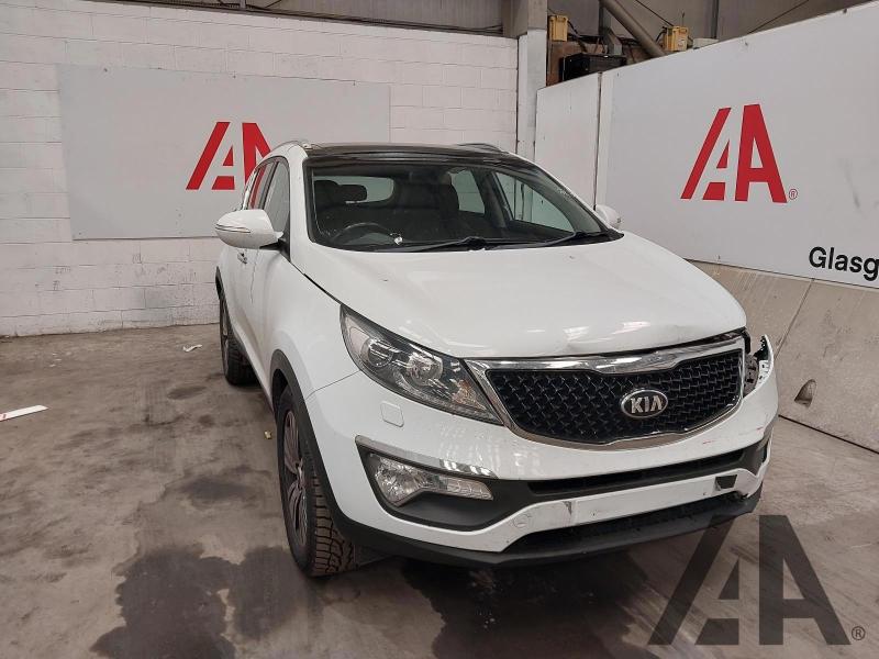 2015 KIA SPORTAGE CRDI 3 SAT NAV ISG 1685cc TURBO DIESEL MANUAL 6 Speed 5 DOOR ESTATE