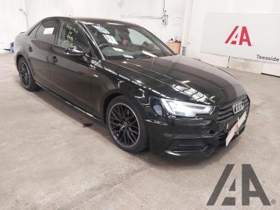 Image of 2017 AUDI A4 TFSI S LINE BLACK EDITION 1395cc TURBO PETROL SEMI AUTO 7 Speed 4 DOOR SALOON