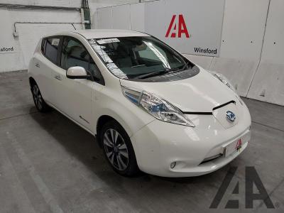 Image of 2013 NISSAN LEAF TEKNA ELECTRIC DIRECT DRIVE 5 DOOR HATCHBACK
