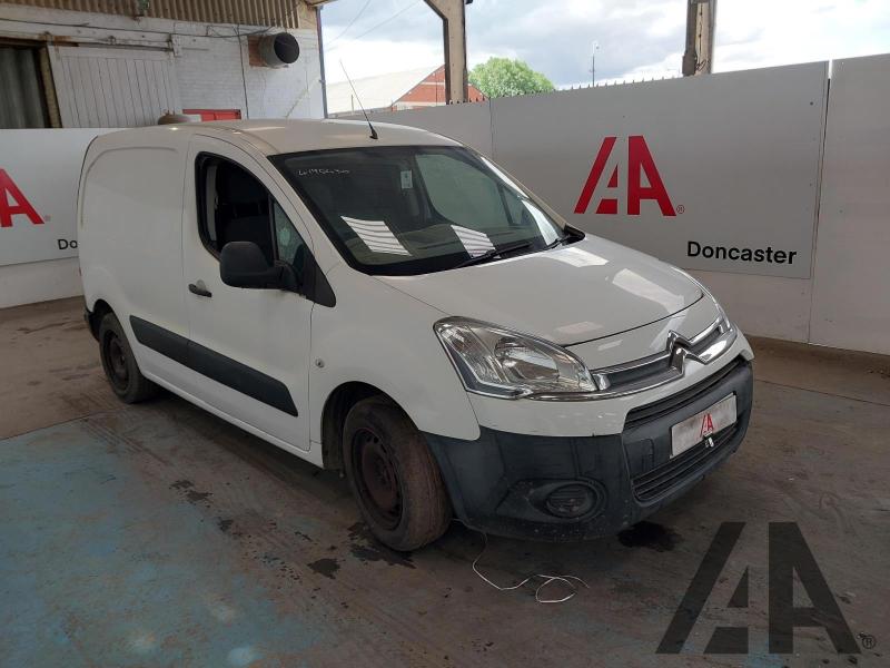 2013 CITROEN BERLINGO 625 ENTERPRISE L1 HDI 1560cc TURBO DIESEL MANUAL 5 Speed PANEL VAN